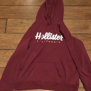 Red Hollister Hoodie